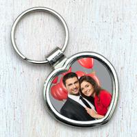 Heart Shaped Personalized Key Chain