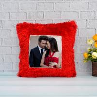 Love Square Personalized Pillow