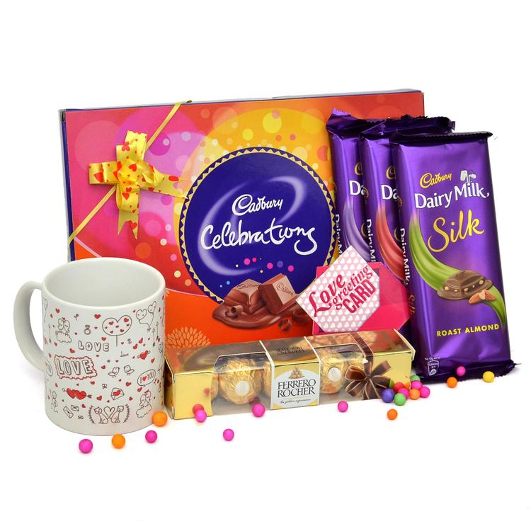 Chocolaty Valentine Hamper for You
