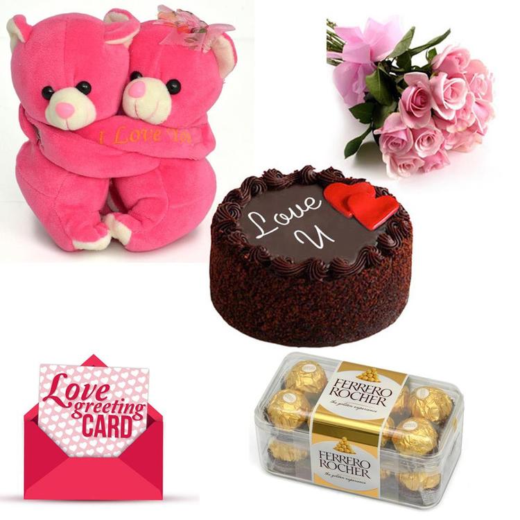 Pretty Express Hamper On Valentine