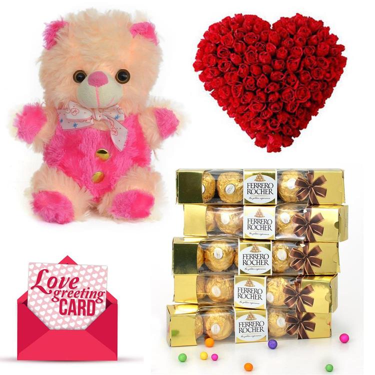 Eye Catching Love Hamper