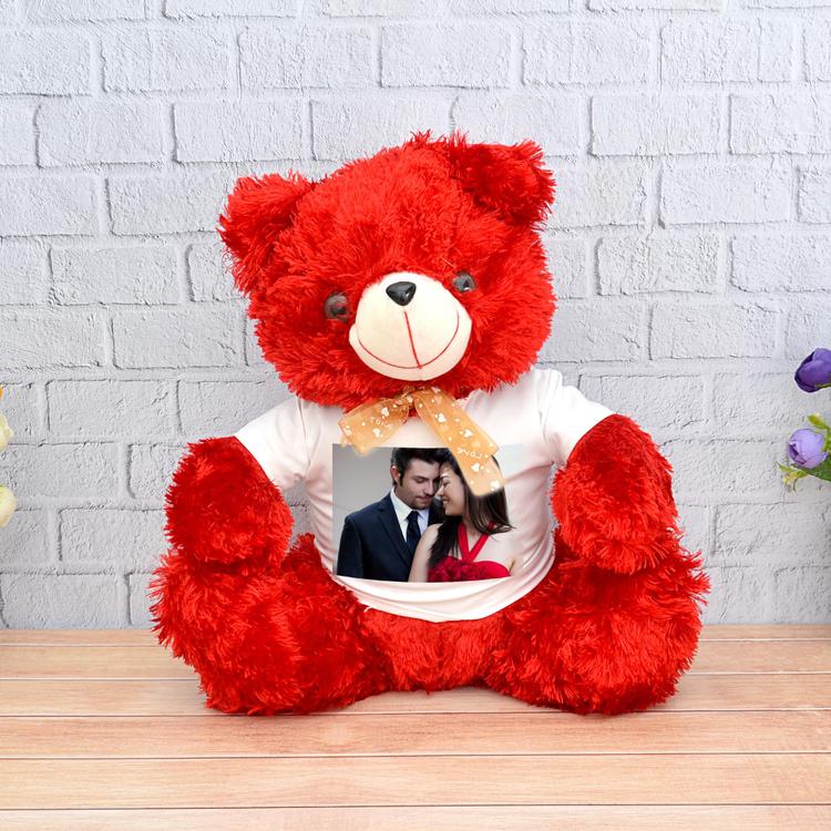 Personalized Red Teddy