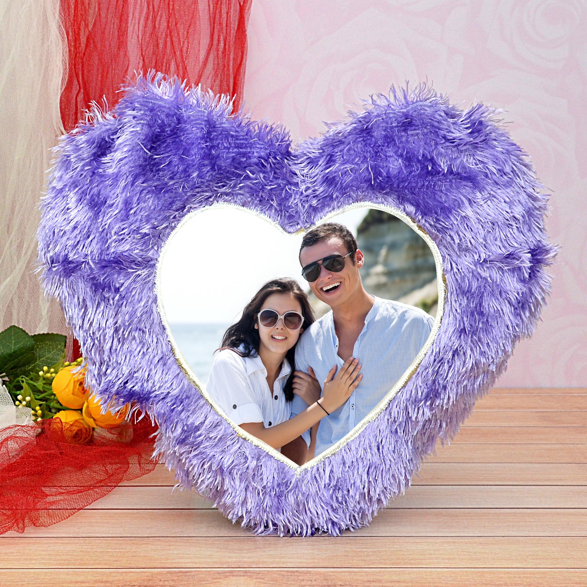 customized heart shaped pillow