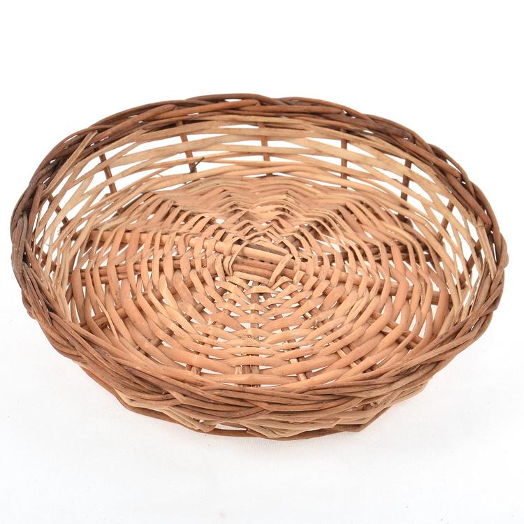 Circular Shaped Cane Gift Basket (Express)