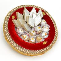 Tasty Platter Of Kaju Sweets