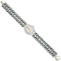 Two String Grey Pearl Watch