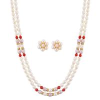 Humiliating Pearl Necklace Set