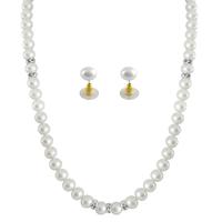 Single Line Pearl Necklace