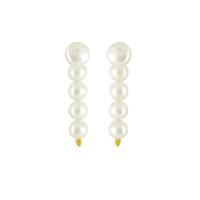White Pearl Earrings JP-JAN 829