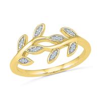 18 Kt Gold Awesome Diamond Finger Ring