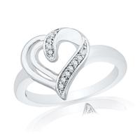 Royal Heart Diamond Ring