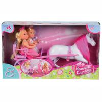 Adorable Dolls Riding Carriage
