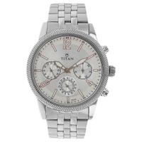Silver Dial Multifunction