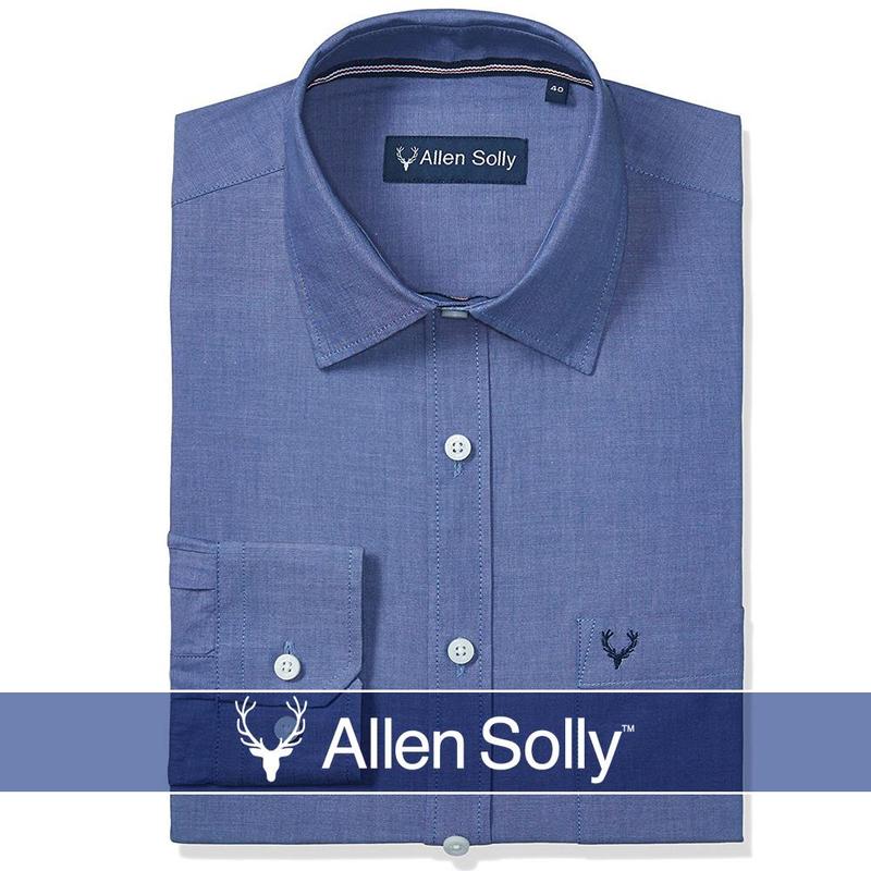 allen solly shirt size chart india