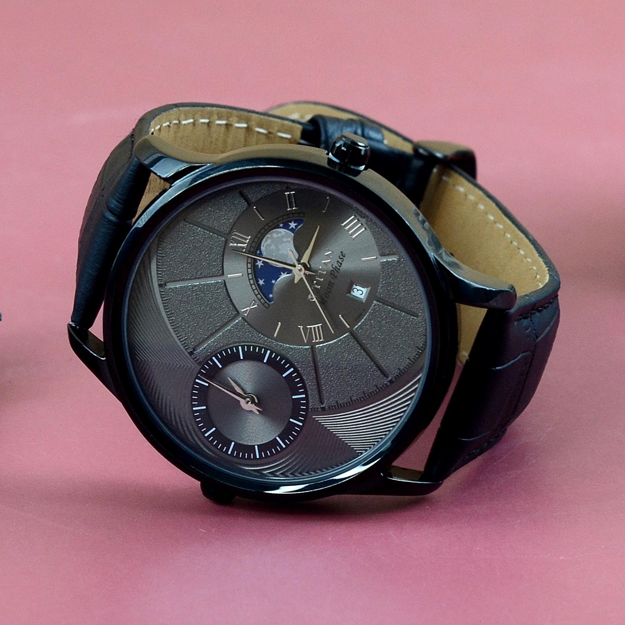 Titan moon hot sale phase watch