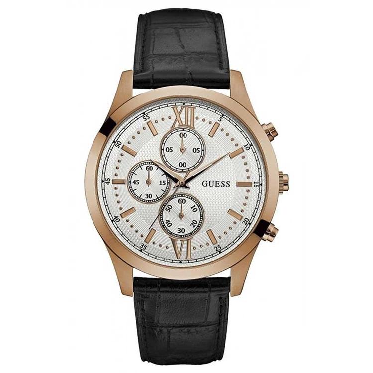 Guess Chronograph Silver Dial Watch-W0876G2