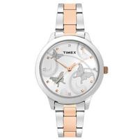 Timex Silver Dial Watch-TW000T607
