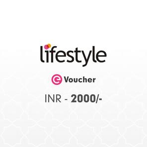Lifestyle E-voucher Rs. 2000 Lifestyle E-voucher Rs. 2000
