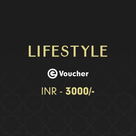 Lifestyle E-voucher Rs. 3000