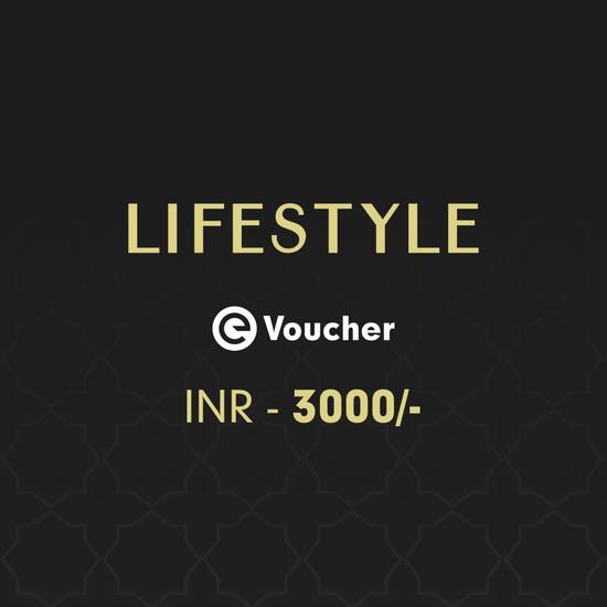 Lifestyle E-voucher Rs. 3000
