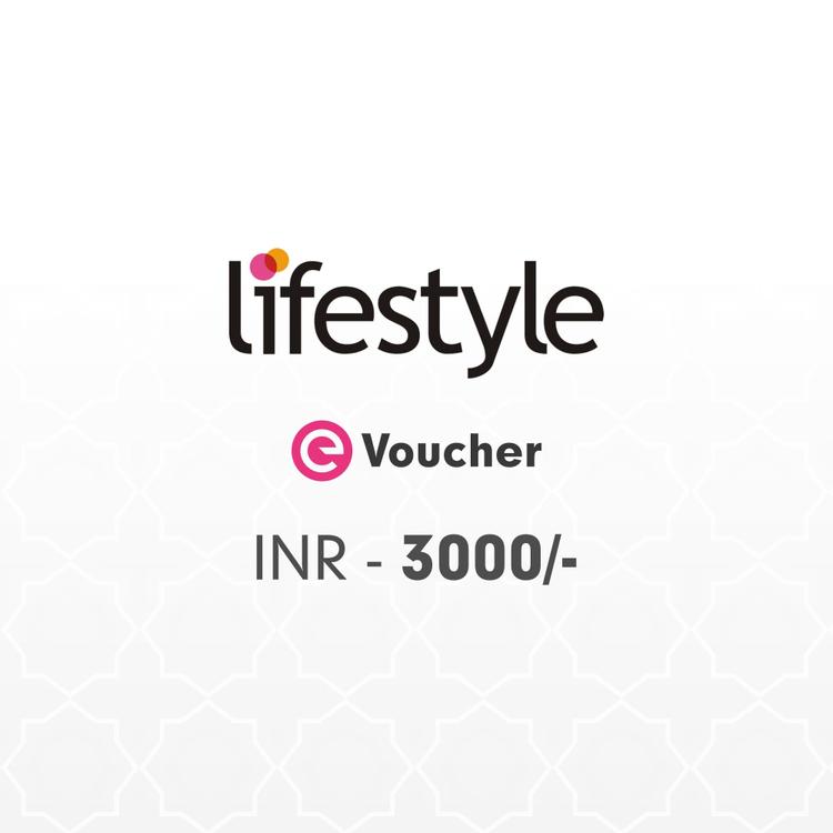 Lifestyle E-voucher Rs. 3000