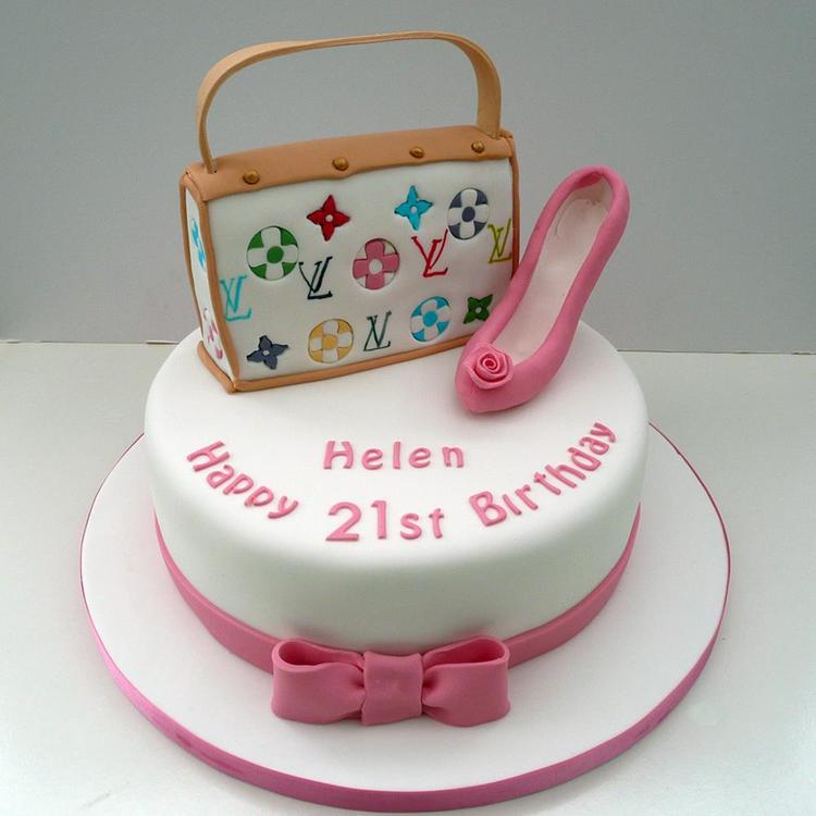 Fashion 65 Louis Vuitton Luggage Birthday Cake