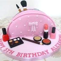 Touch up Make up Bday Cake - 3 Kg.