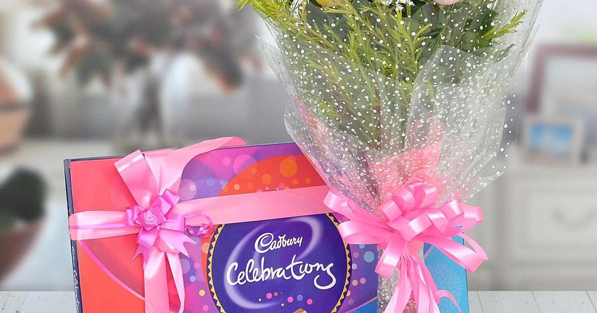 Rose, Celebraton Same Day Flowers, Chocolates