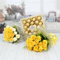 Flowers, Ferrero Rocher