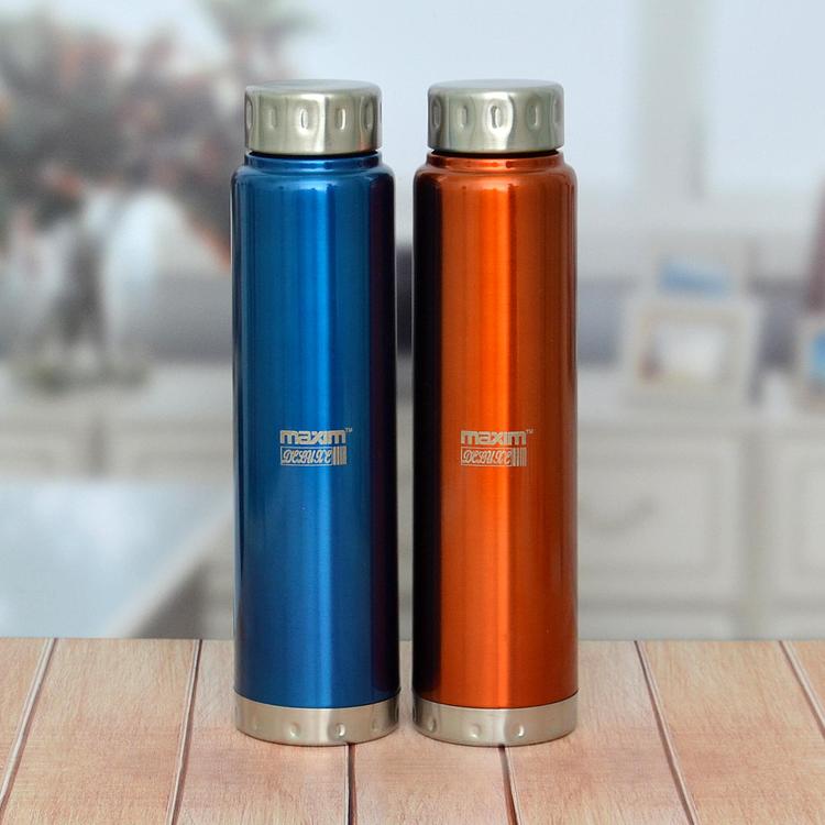 Set Of 2 Steel Bottle