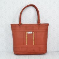 Brown Hand Bag with Handle