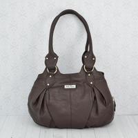 Chocolate Colour Hand Bag with Handle
