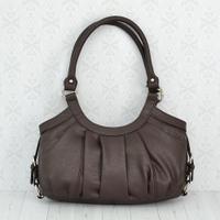 Dark Chocolate Color Handbag with Handle