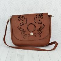 Brown Handbag with Handle
