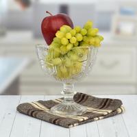 Decorated Glass Fruit Holder