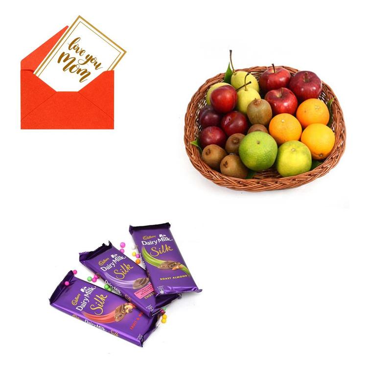 M Day Chocolates & Fruit basket Serenade