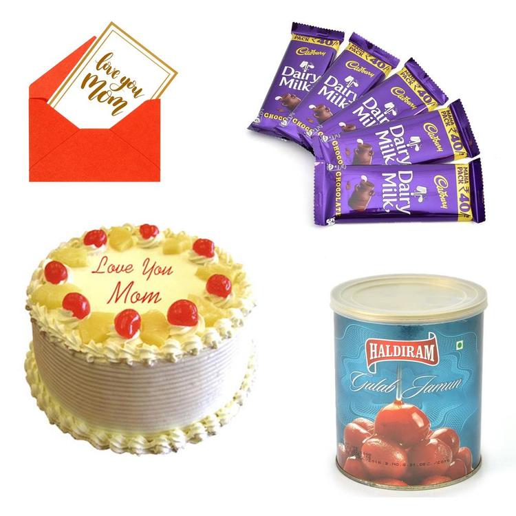 M Day Gulabjamun Chocolates & Cake