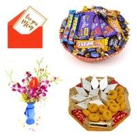 M Day Flowers sweets & Chocolates