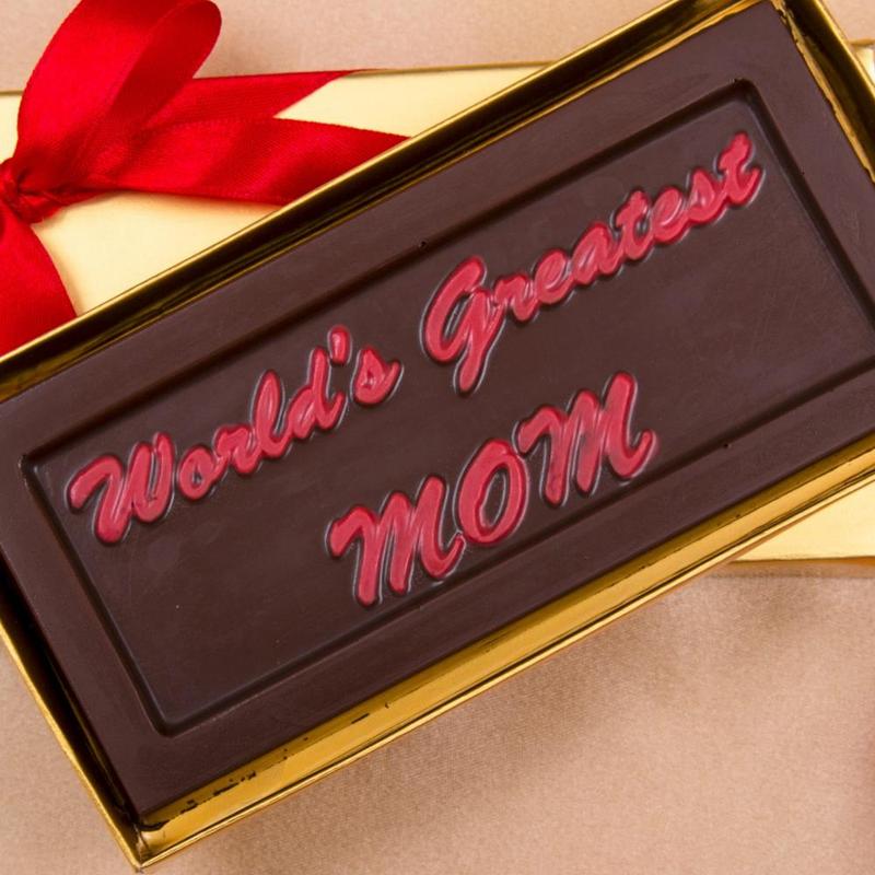 World's Greatest MOM chocolate Bar Gifts for Mom