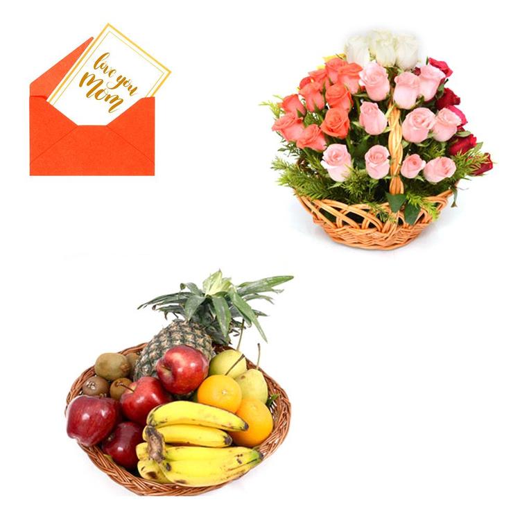 50 Mixed Roses & Fruits Moms