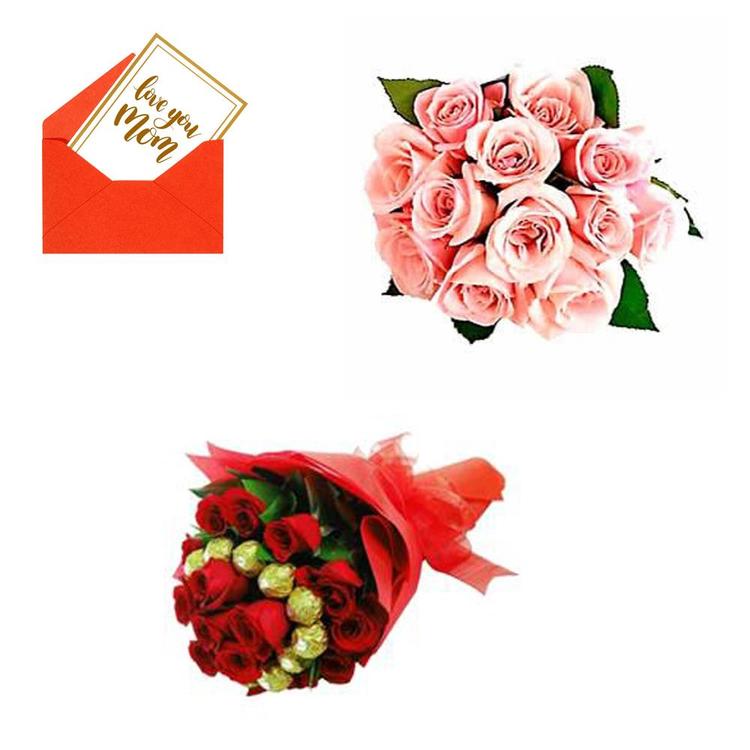 Roses & Rocher Bouquet