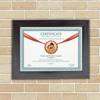 Best Mom personalized Certificate
