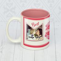 Inner Pink Mom Personalized Mug