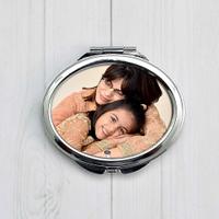 Personalized Oval Folding Mirror