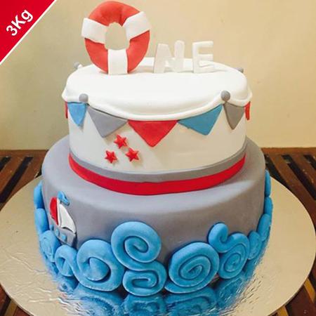 1 Year Old Cake from Bakers Den - 3 kg