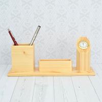 Wooden Pen, Card Holder & Watch