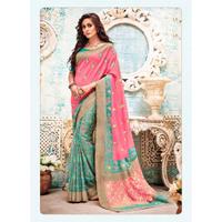 Stunning Saree In Silk Fabric