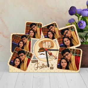 Father's Day Photo Clock Father's Day Photo Clock