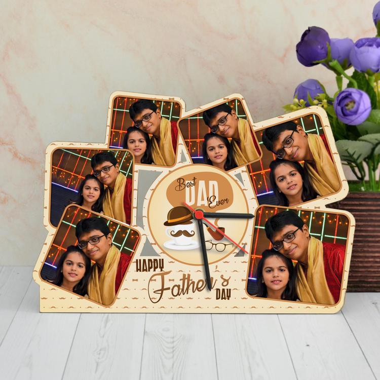 Fathers Day Photo Clock