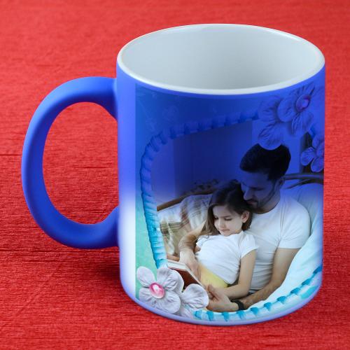 Fathers Day Blue Magic Mug